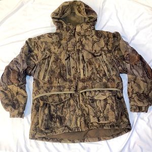 Men’s thick camo natural gear jacket